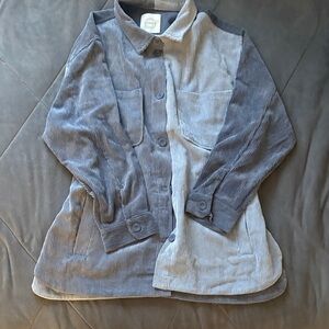 Blue and Gray flannel